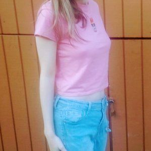 Power Puff Girls Crop Top Size S